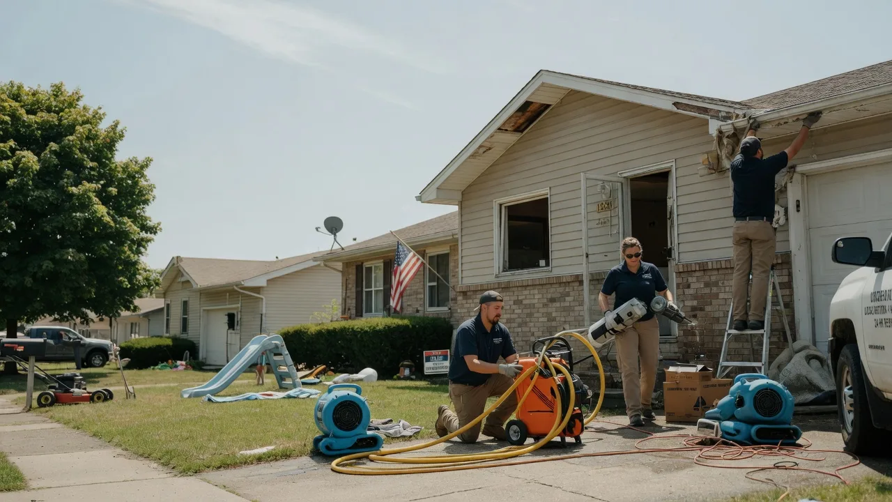 Water Damage Restoration in Denmark, IA near me